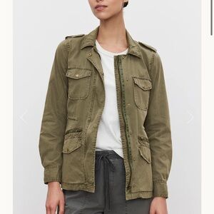 Women's Olive Utility Field Jacket